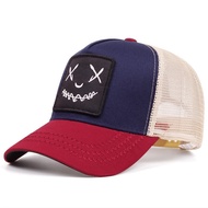 Topi lelaki topi mancing topi pancing Topi Style retro vintage trucker snapback adjustable size logo
