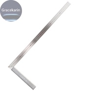 Precise Measurement Tool L Shape Angle Square Ruler 250mm600mm for Carpenters