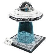 UFO Ornament Aerospace Science Building Block Ship Spacecraft Puzzle Assembly Model Toy