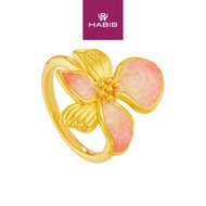 HABIB 999/24K Yellow Gold Ring 9200003Y(R)