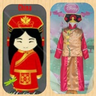 Chinese Country Costume Clothes/Princess Chinese Clothes/Country Children's Costume Clothes