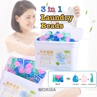 3in1 Laundry Detergent Capsule Laundry Beads Dobi Soap Laundry Soap Scented Washing Clothes Laundry Laundry Laundry Laundry