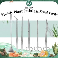 Aquarium plant tools, tweezers and scissors aquarium landscaping tools, sus304 stainless steel