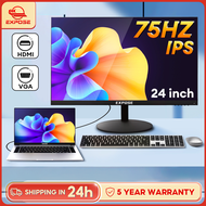Monitor 19/22/24 Inch Pc Gaming 2K/4K Monitor Desktop Computer 24 Inch 75 IPS Black
