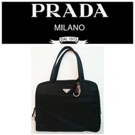 PRADA 三角鐵 水餃包 鎖頭包 手提包 公事包 電腦包 肩背包 側背包(A4可)真品