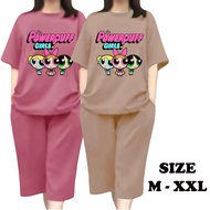 KATUN GF - Adult Culottes Pants Set 3/s 4 Available in Sizes M-XXL Ld 106-130 BabyTerry Cotton Mater