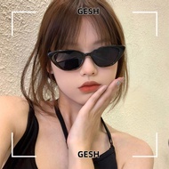 GESH Sun Protection Sun Glasses, Small Frame Colorful Cat Eye Shape Sunglasses, Fashion UV400 90s Gl