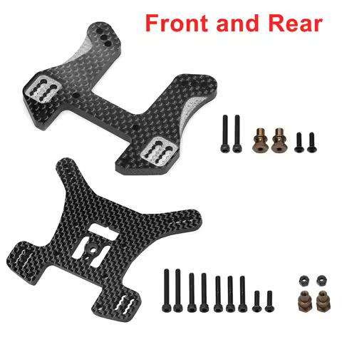 Kyosho MP11 Carbon Fiber Shock Tower Plate Front Rear Upgrade Parts for IF704 IF705 RC Car Accessori