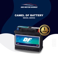 CAMEL DF Car Battery NS402L 280CCA | Dry-Filled Battery | 1 Year Warranty | Free Installation
