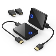 BMOSTE Wireless HDMI Transmitter and Receiver 810, 1080P 60HZ(Not for 1080i), 98FT Max, 2.4/5GHZ Dua