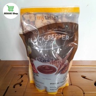 Saus LADA HITAM BLACKPEPPER Sauce My Taste 500gr - Black Pepper Mytaste Saos Instan