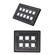 Bluetooth Switch Panel Push Button Switch Auxiliary Panel Touch Type Backlit Membrane Control Switch