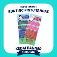 Bunting Pintu Tandas Murid | Doa Masuk Keluar Tandas | Keceriaan Tandas | Tandas Sekolah | Keceriaan