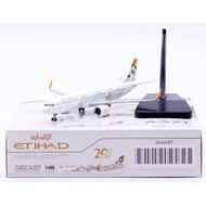 XX40287 Alloy Collectible Plane Gift JC Wings 1:400 Etihad Airways Airbus A321NEO [20 Years] Diecast