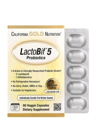 (全新)California Gold Nutrition LactoBif 5 益生菌