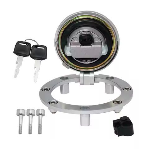 Motorcycle Fuel Gas Tank Cap Cover Lock Set For Honda CBR250 MC19 CBR400 NC23 NC29 CBR600 CBR600RR C