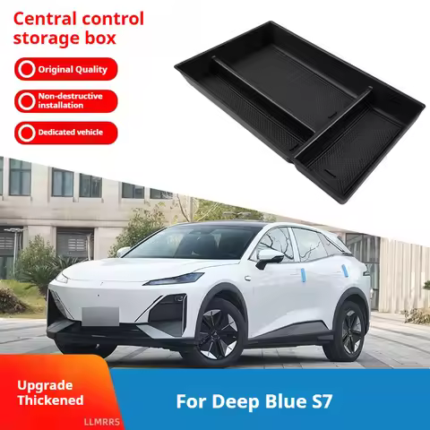 storage Deepal S07 box For 23-26 models of dark blue S07 central control armrest box storage box Dee