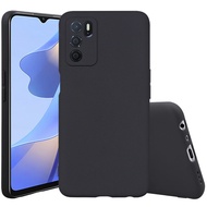 Oppo A16 - A54S Case Softcase BLACK MATTE CAMERA PROTECTION Case Casing Oppo A16 - A54S
