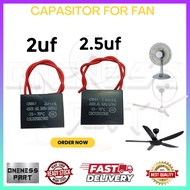 Fan Capasitor kapasitor kipas siling Motor Fan Capacitor CBB61 2uf / 2.5
