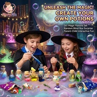 Magic Potion Science Experiment Set Kids Blind Box DIY Wizard Toy Plastic Potion Bottle Set Age 7 14