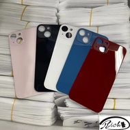 For iPhone xr to 13 xr to 14 back cover Glass Big Hole Camera Back Glass Replacement Part xr Like 14