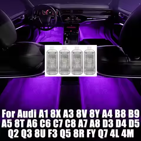 For Audi A1 8X A3 8V 8Y A4 B8 B9 A5 8T A6 C6 C7 C8 A7 A8 D3 D4 D5 Q2 Q3 8U F3 Q5 8R FY Q7 4L 4M Car 