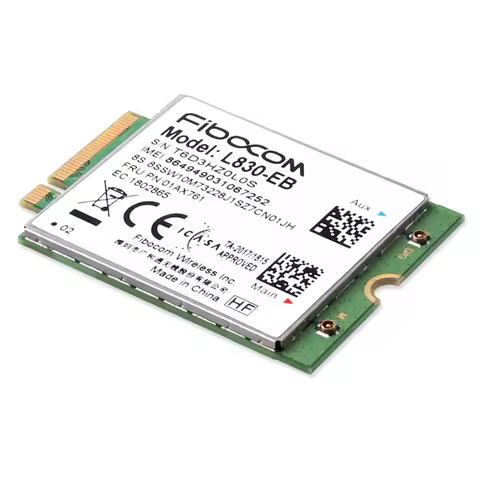 Fibocom L830-EB PLACA WWAN For Lenovo Thinkpad X280 T480 T580 P52s L480 L580 T490 T590 P53s T490s X3