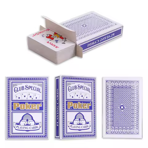 100% Solitaire Waterproof Playing Card Plastic Game Solitaire Poker Game Board Game 56*86mm