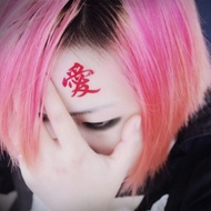 TEMPORARY TATTOO WITH MANDARIN WRITING LIKE A GAARA