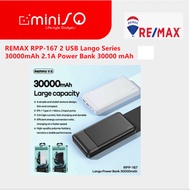 REMAX RPP-167 2 USB Lango Series 30000mAh 2.1A Power Bank 30000 mAh