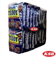 【20 pkt x 14g】Hup Seng Teddy Bear Biscuits Chocolate Flavour