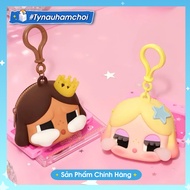 [GENUINE] POPMART- CRYBABY SHINY SHINY series headphone bag - Earphone Case Earphone Case - BROWN FO
