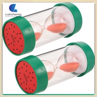 ⌚ 2Pcs Watermelon Toothbrush Timer Sand Timer for Children with 3 Minute Anti Fall Design in