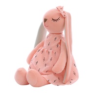deveodo Easter Bunny Stuffed Animal Adorable Easter Bunny Plush Doll Perfect Spring Gift for Kids Fe