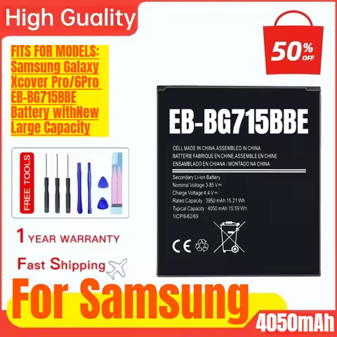 EB-BG715BBE for Samsung Galaxy Xcover 6Pro/Pro Mobile Phone Battery High Capacity Battery Replacemen
