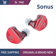 7HZ Sonus 1DD+1BA Hybrid IEM HiFi In-ear Earphones with Detachable High-end Silver-plated OCC Cable 