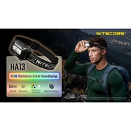 NITECORE HA13 350 lumens RGB outdoor AAA headlights