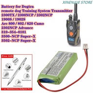 Dog Collar Battery 7.4V/500mAh BP74T2 for Dogtra 1900S Transmitters,1902S,2300NCP Transmitters,3500-