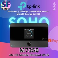 TP-Link M7350 4G LTE Mobile Wi-Fi Hotspot 10 Devices | 150 Mbps | 2000mAh (8 Hours) | MicroSD Card u
