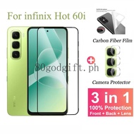 Infinix Hot 60i Tempered Glass for Infinix Hot 60i 60 Pro 50i 50 Pro Screen Protector Protective Fil