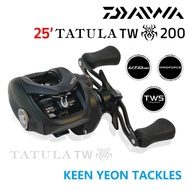 MESIN PANCING DAIWA 25' TATULA TW 200 / 20' DAIWA TATULA TW 300 BAITCASTING REEL
