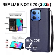 CASE hp REALME NOTE 70 CASE WALLET FLIP CASE WALLET FLIP LEATHER CASE PREMIUM-FLIP WALLET CASING WAL