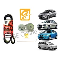 GAIDO Fan Belt Tensioner Saga BLM Gen2 Persona Satria Neo Exora Waja Fan Belt 6PK1677 Belting Tensio