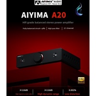 AIYIMA A20 TPA3255 PFFB Balanced Stereo Amplifier 300Wx2 HiFi Class D Desktop Audio Amp for Home The