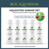 Seachem Aquavitro Shrimp Aquarium Aquascape (Start / pHa / pHb / EXO / GH) penjagaan udang hiasan