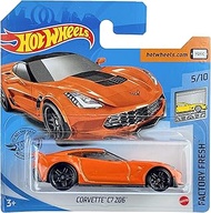 Hot Wheels Corvette C7 Z06 (Orange) 5/10 Factory Fresh 2020-200/250 (Short Card) GLN66