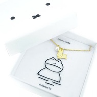 【Pinkoi x miffy】Miffy珍珠波波純銀項鍊