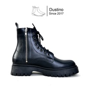 Giày Combat Boot Nam Giày Chiến Binh Cổ Cao