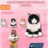 Cute cat doll Sit Cat Coat Doll/ 36cm Cute Cat Doll/ SITTING CAT COAT DOLL 10H'