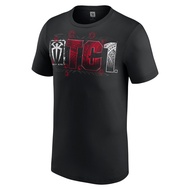 Men's  Black Roman Reigns OTC 1 T-Shirt